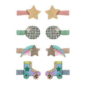 Mimi & Lula - 8 hårclips - mini Disco Diva Dancing Queen