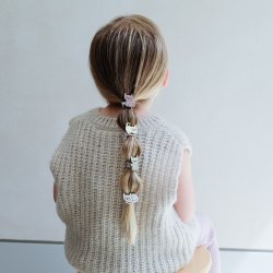 Mimi &amp; Lula - 8 h&#229;relastikker - Mini Kitty Cat