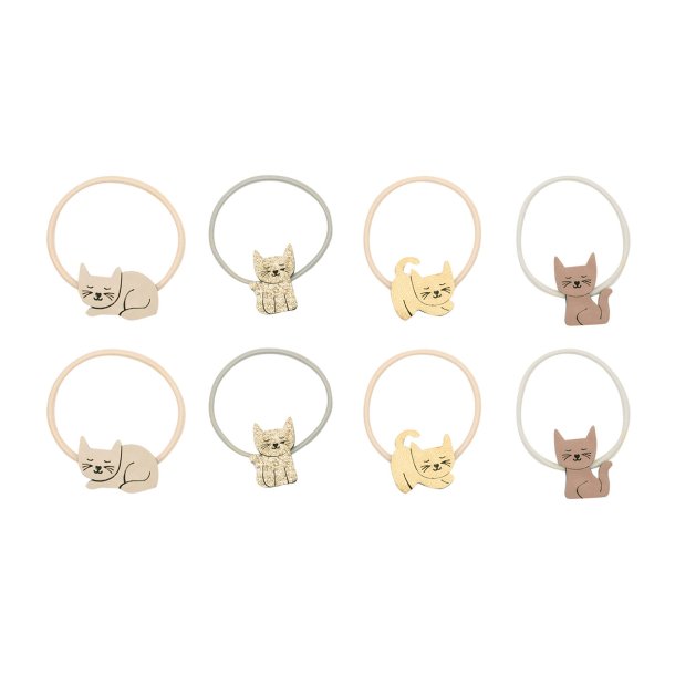 Mimi &amp; Lula - 8 h&#229;relastikker - Mini Kitty Cat
