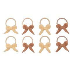 Mimi &amp; Lula - 8 h&#229;relastikker - Mini Granny Bow Kitty