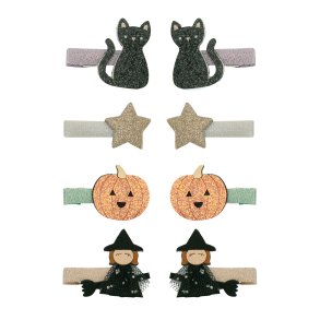Mimi & Lula - 8 hårclips - Mini Halloween