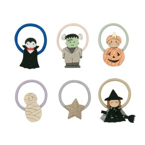 Mimi & Lula - 6 hårelastikker - Mini Monster