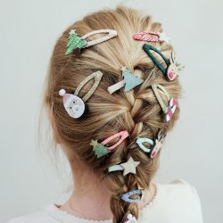 Mimi &amp; Lula - 4 h&#229;rsp&#230;nder - Santa &amp; Tree Christmas