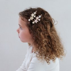 Mimi &amp; Lula - 2 snap h&#229;rsp&#230;nder - Starry Shimmer