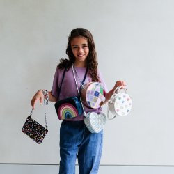 Mimi &amp; Lula - Skuldertaske - Mega Sparkle Heart Enchanted