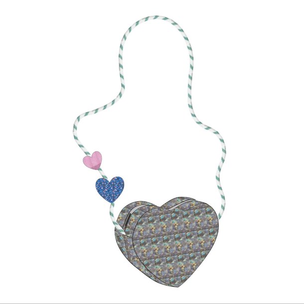 Mimi &amp; Lula - Skuldertaske - Mega Sparkle Heart Enchanted