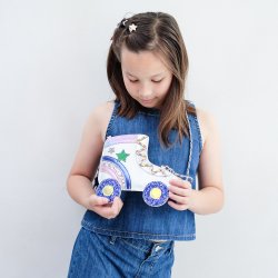 Mimi &amp; Lula - Taske med rem - Rollerskate Dancing Queen