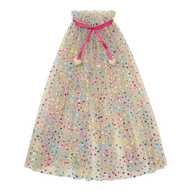 Mimi &amp; Lula - Kappe - Beige Rainbow Hearts