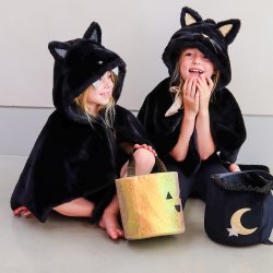 Mimi &amp; Lula - Trick or Treat slikspand - Glitter Pumpkin