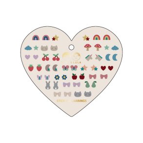 Mimi & Lula - Ørestickers 25 par - Mixed Earrings