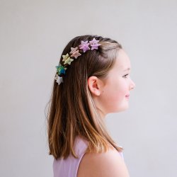 Mimi &amp; Lula - 6 hårklemmer - Mini Star My Little Unicorn