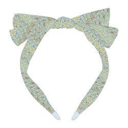 Mimi &amp; Lula - Hårbøjle - Floral Teal Edie Spring on the Farm