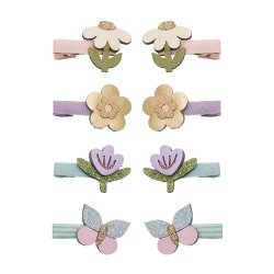 Mimi &amp; Lula - 8 hårclips - Mini Flower Garden Bouquet