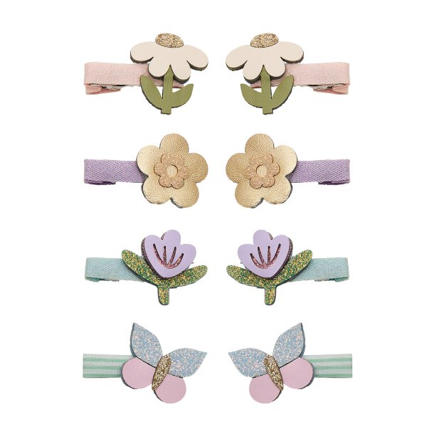 Mimi &amp; Lula - 8 hårclips - Mini Flower Garden Bouquet
