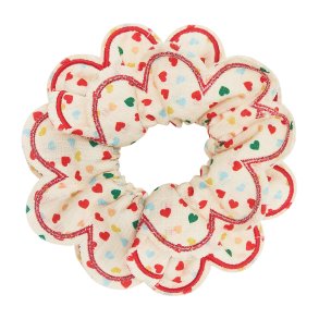 Mimi & Lula - Scrunchie - Scalloped Heartbeam