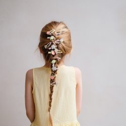 Mimi &amp; Lula - 8 hårclips - Mini Citrus Peaches and Cream