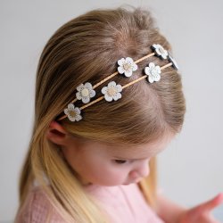 Mimi &amp; Lula - Dobbelt hårbøjle - Blossom Peaches and Cream