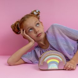 Mimi &amp; Lula - Skuldertaske - Rainbow My Little Unicorn