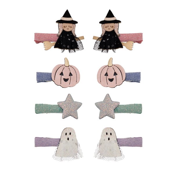 Mimi &amp; Lula - 8 Hårclips - Halloween