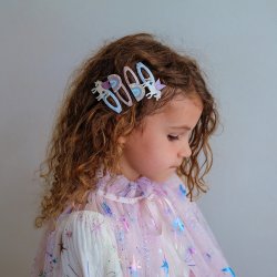 Mimi &amp; Lula - 4 Hårspænder - Unicorn and Rainbow