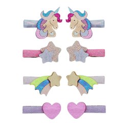 Mimi &amp; Lula - 8 Hårclips - Unicornland