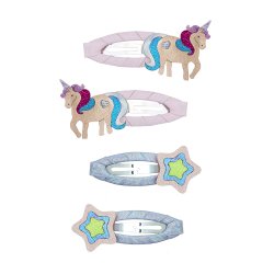 Mimi &amp; Lula - 4 Hårspænder - Magical Unicorn