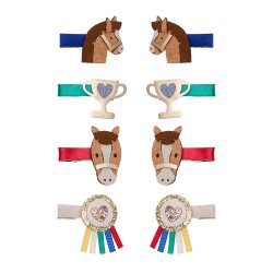 Mimi &amp; Lula - 8 Hårclips - Show Pony