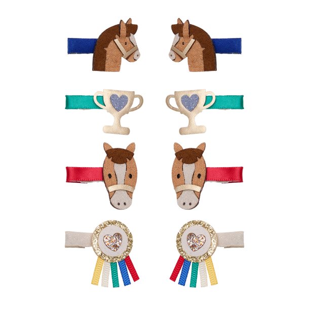 Mimi &amp; Lula - 8 Hårclips - Show Pony