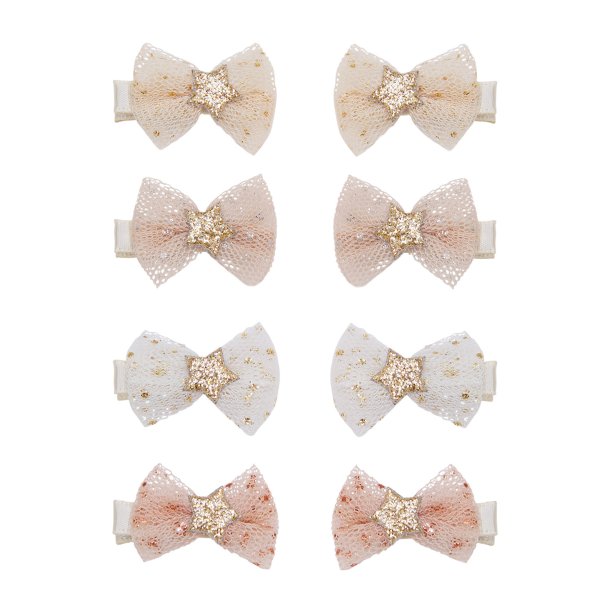 Mimi &amp; Lula - 8 Hårclips - Tutu Bow
