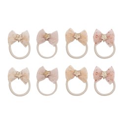 Mimi &amp; Lula - 8 Hårelastikker - Mini Tutu Bow