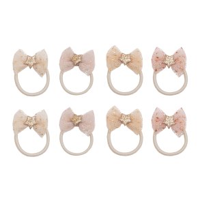 Mimi & Lula - 8 Hårelastikker - Mini Tutu Bow