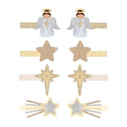 Mimi &amp; Lula - 8 Hårclips - Sparkle Angel