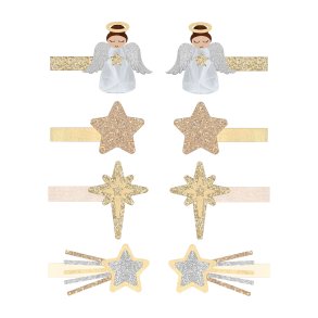 Mimi & Lula - 8 Hårclips - Sparkle Angel