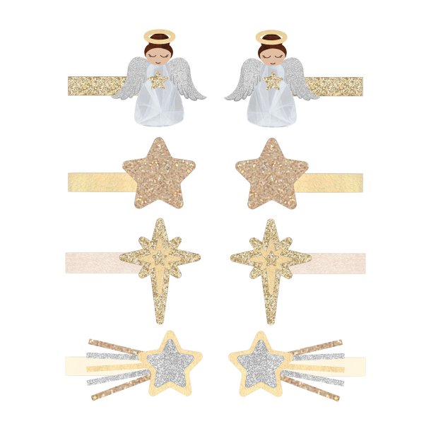 Mimi &amp; Lula - 8 Hårclips - Sparkle Angel