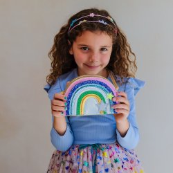 Mimi &amp; Lula - Skuldertaske - Unicornland Rainbow
