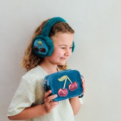 Mimi &amp; Lula - Ørevarmere - Teal Cherries