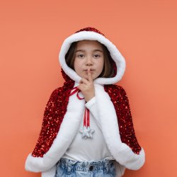 Mimi &amp; Lula - Kappe - Mrs Claus Sequin Christmas