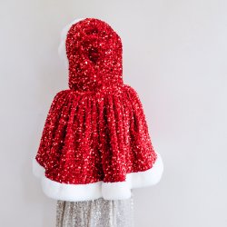 Mimi &amp; Lula - Kappe - Mrs Claus Sequin Christmas