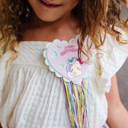 Mimi &amp; Lula - Badge - Magical Unicorn Birthday