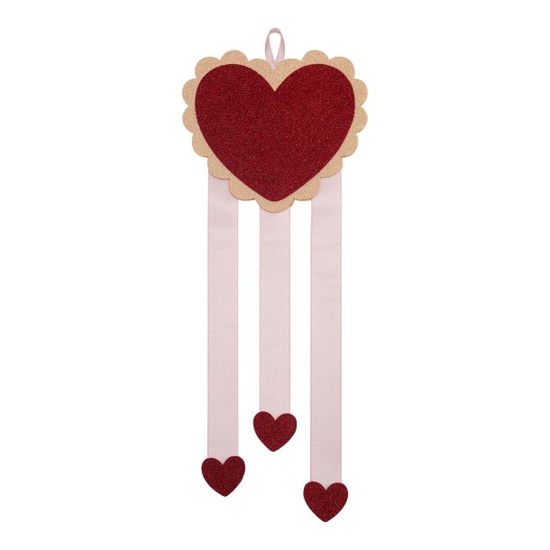Mimi &amp; Lula - Organizer til hårspænder - Dreamy heart wall hanger