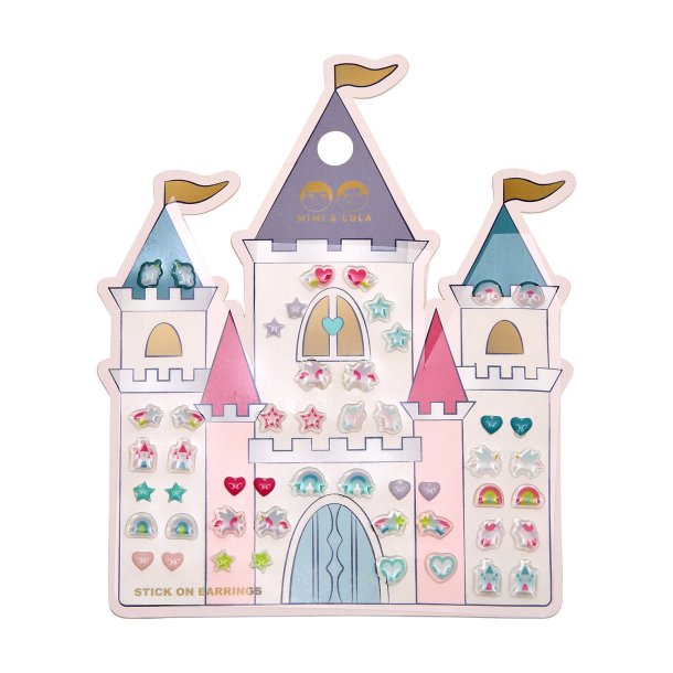 Mimi &amp; Lula - Ørestickers 25 par - Rainbow Castle
