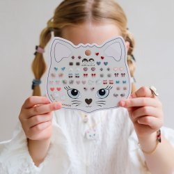Mimi &amp; Lula - Ørestickers 25 par - Kittybow