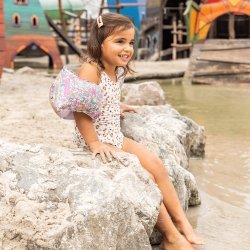 Swim Essentials - Svømmevinger 0-2 år - Blossom