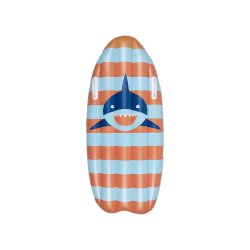 Swim Essentials - Bademadras 120 cm med håndtag - Tropic Shark Surfboard