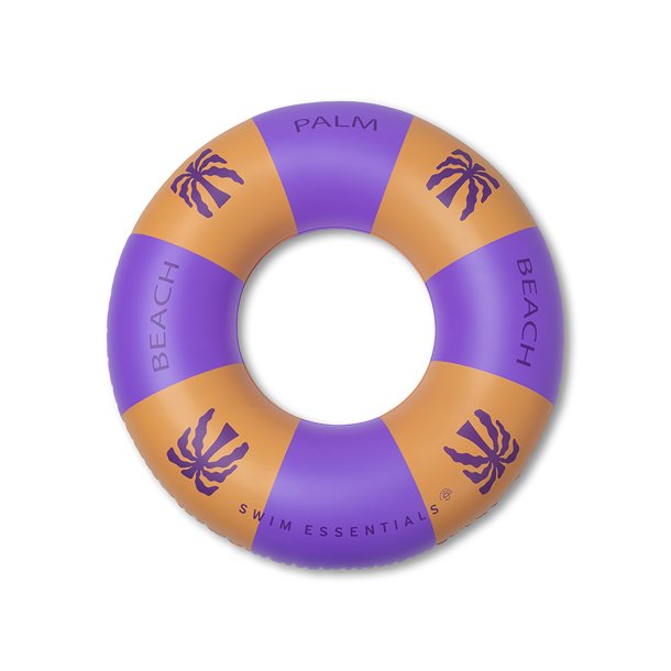 Swim Essentials - Badering 120 cm - Palm Trees Purple