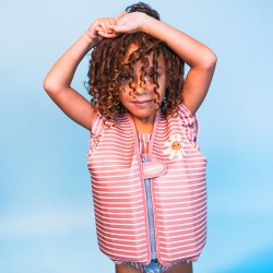 Swim Essentials - Svømmevest 18-30 kg - Daisy Flowers