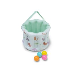 Swim Essentials - Badebassin 210 cm - Safari Adventure med rutsjebane