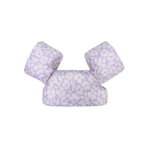 Swim Essentials - Flydevest med armpuder 15-30 kg - Florish Purple