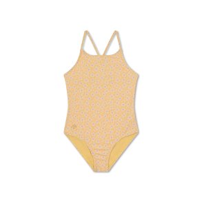 Swim Essentials - Badedragt pige str. 110-116 - Florish Yellow