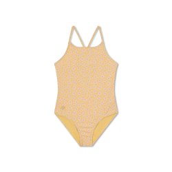 Swim Essentials - Badedragt pige str. 122-128 - Florish Yellow